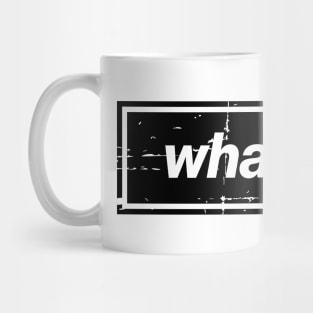 Whatever - The Mancunian Indie Anthem Black Mug